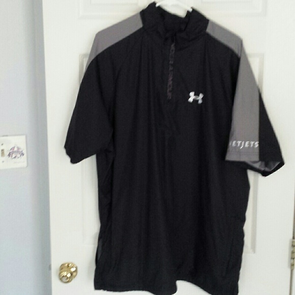 under armour short sleeve golf jacket